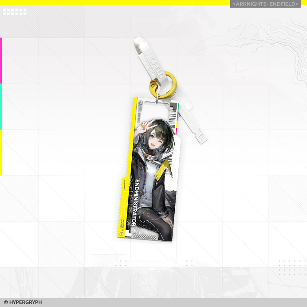 Arknights: Endfield Administrator Certificate Series Acrylic Keychain Vol 1.0
