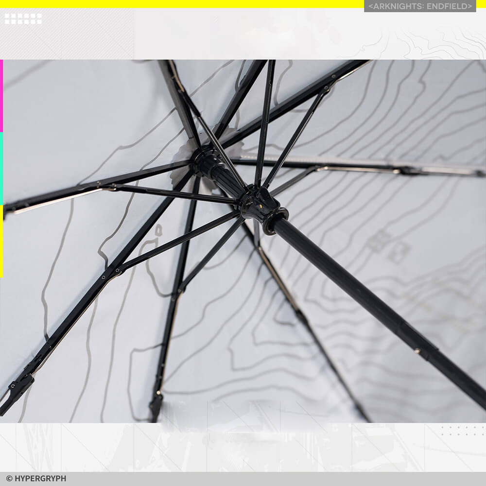 Arknights: Endfield Reflective Folding Umbrella - Rainstorm Warning