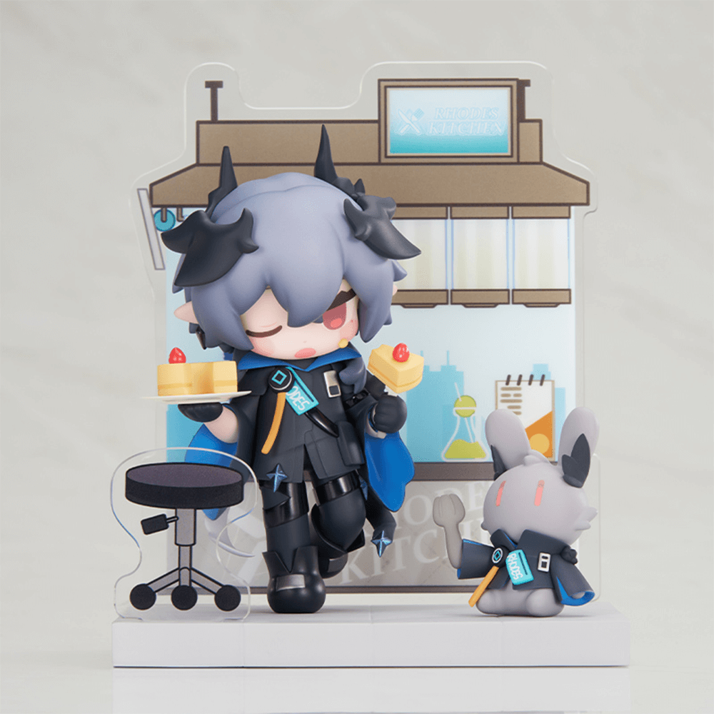 Arknights Have Some Dessert Logos/SilverAsh Chibi Figure
