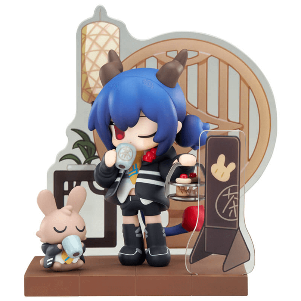 Arknights Have Some Dessert Talulah/Ch'en Chibi Figure