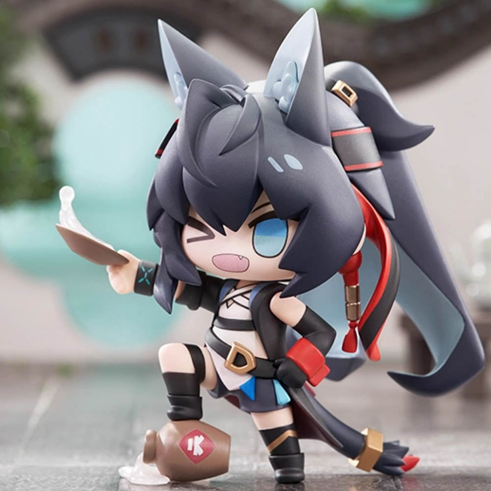 Arknights Party Chibiz Ch'en / Blaze Chibi Figure