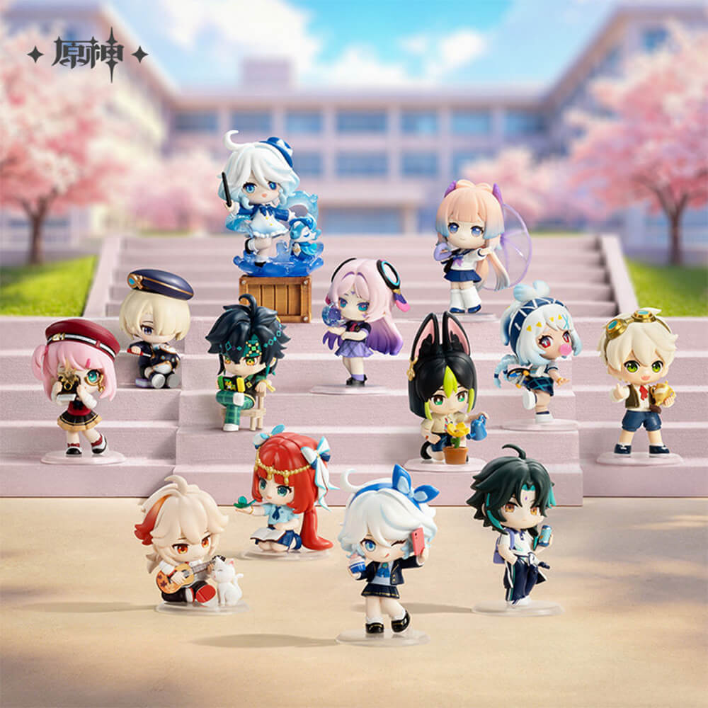 Genshin Impact Academy's Light & Shadow Poetry Series Chibi Figure Blind Box