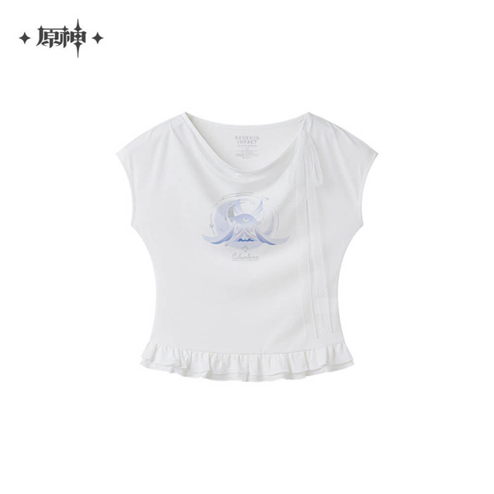 Genshin Impact Columbina Impression Series Fitted T-Shirt