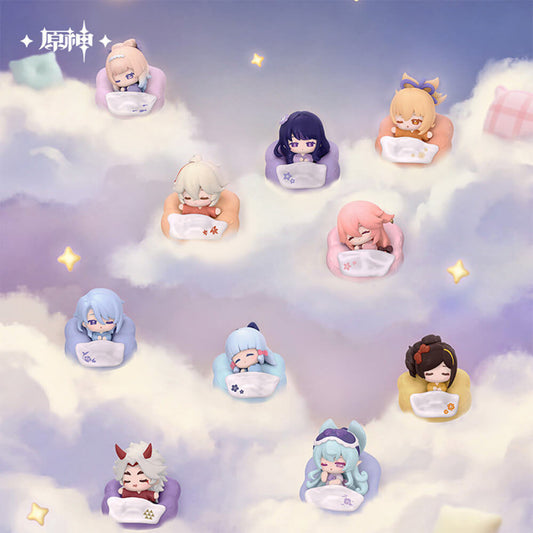 Genshin Impact Dreaming in Clouds Series Q Version Fridge Magnet Blind Box