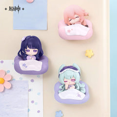 Genshin Impact Dreaming in Clouds Series Q Version Fridge Magnet Blind Box