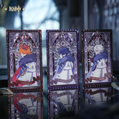 【 Pre order 】Genshin Impact Frost and Flame Series Refractive Card