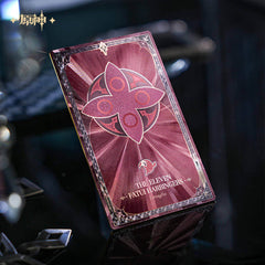 【 Pre order 】Genshin Impact Frost and Flame Series Refractive Card