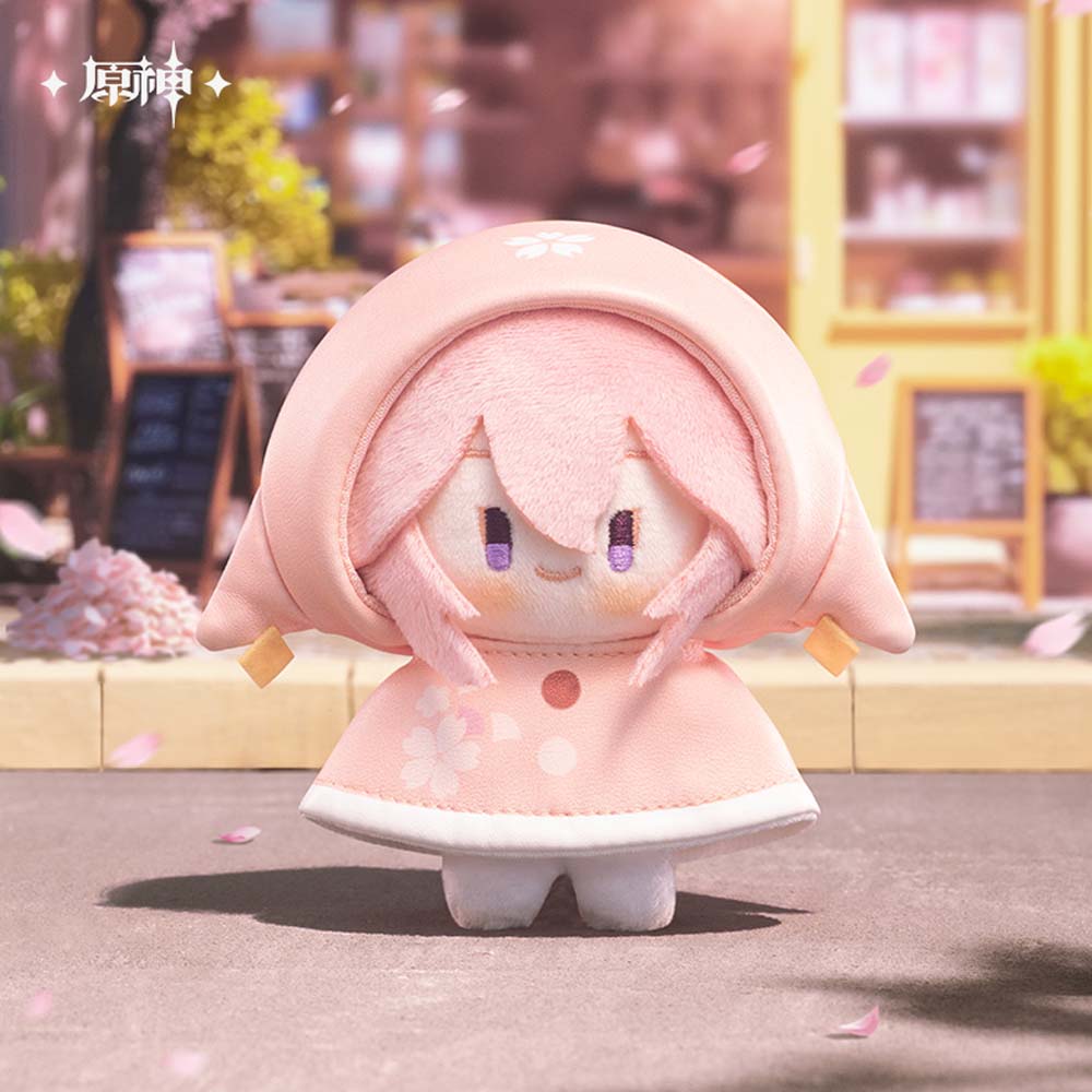 Genshin Impact Fun in the Rain Series Plush Pendants