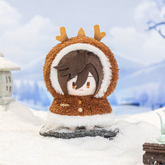 Genshin Impact Fun in the Snow Series Plush Keychain