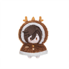 Genshin Impact Fun in the Snow Series Plush Keychain