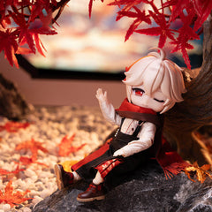 Genshin Impact Kaedehara Kazuha Action Figure Doll Outfit & Face Plate Set