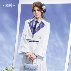 Genshin Impact Kamisato Ayato Impression Cropped Jacket