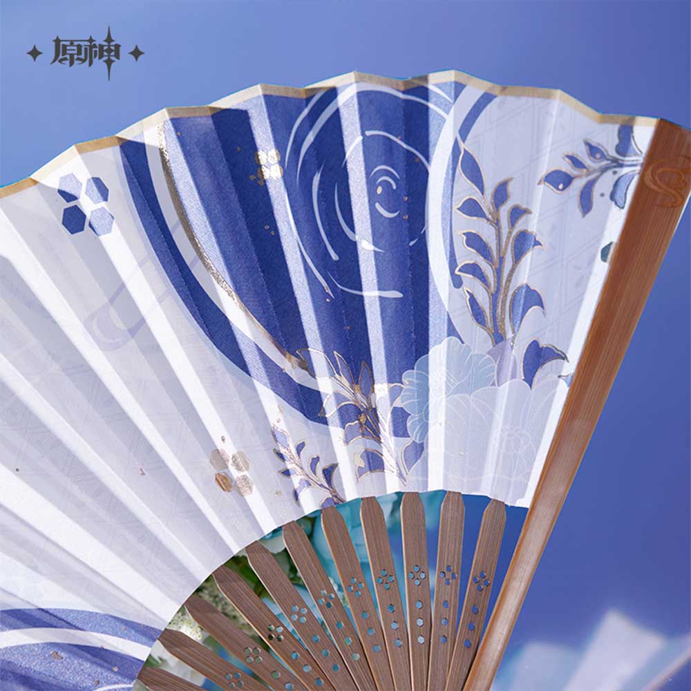 Genshin Impact Kamisato Ayato Impression Folding Fan