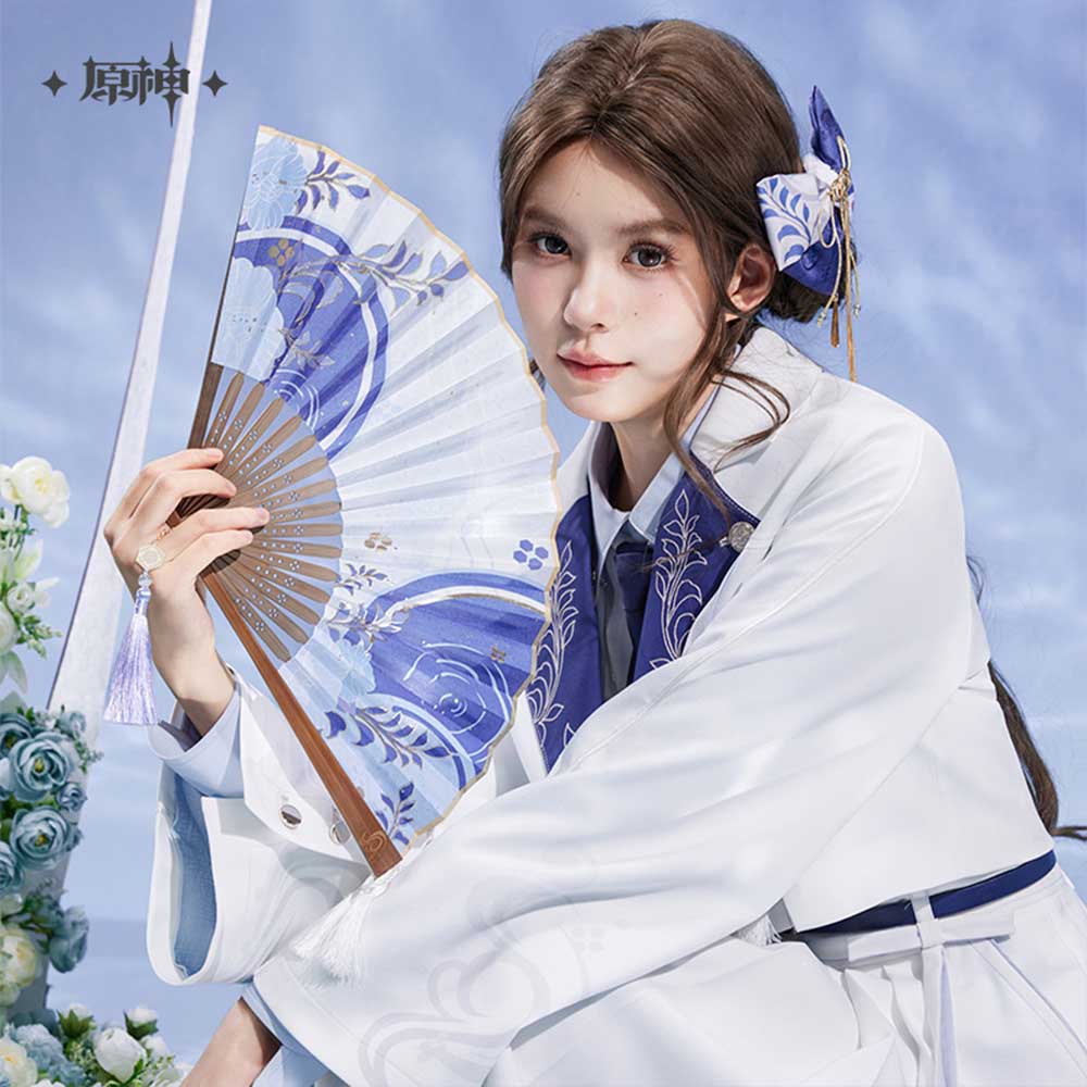 Genshin Impact Kamisato Ayato Impression Folding Fan