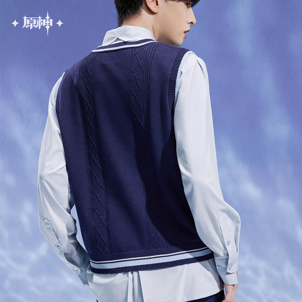 Genshin Impact Kamisato Ayato Impression Knit Vest