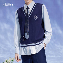 Genshin Impact Kamisato Ayato Impression Knit Vest