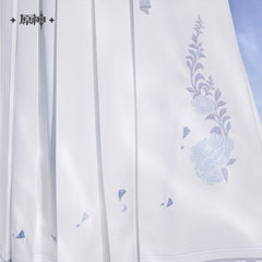 Genshin Impact Kamisato Ayato Impression Midi Skirt