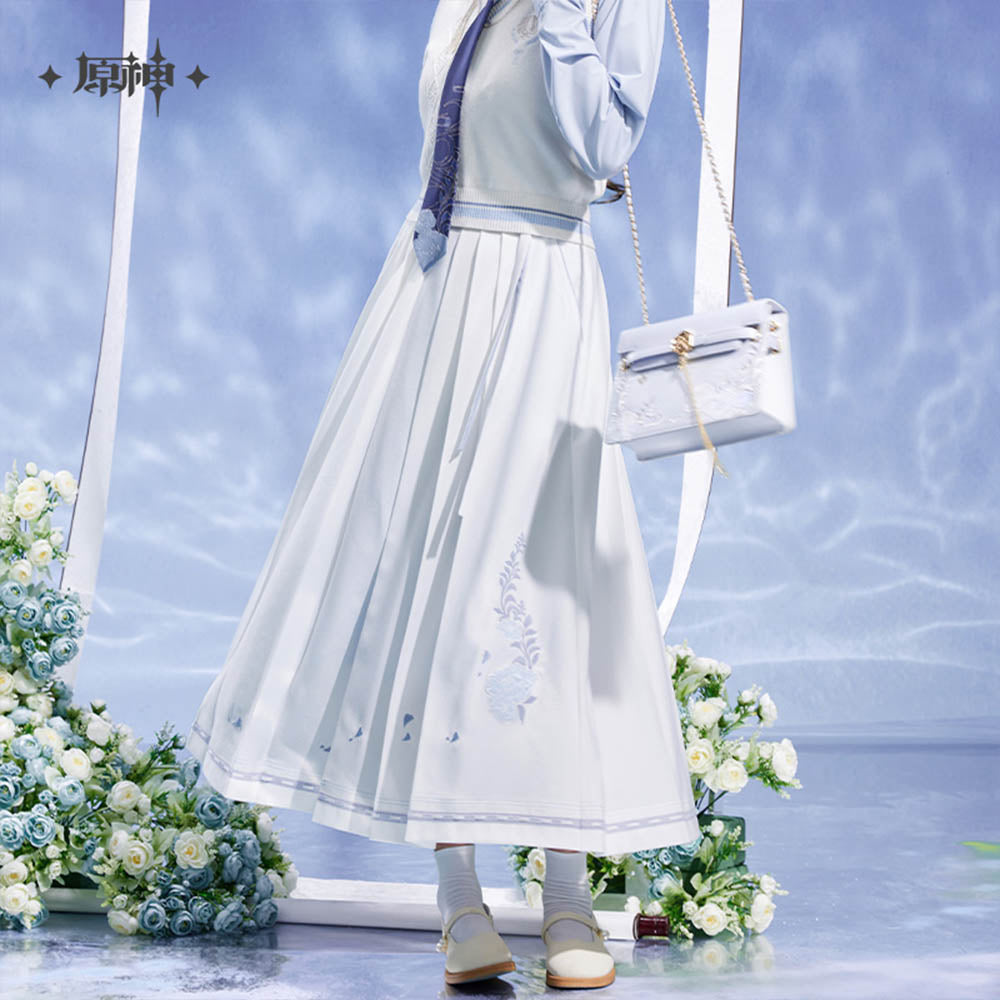 Genshin Impact Kamisato Ayato Impression Midi Skirt