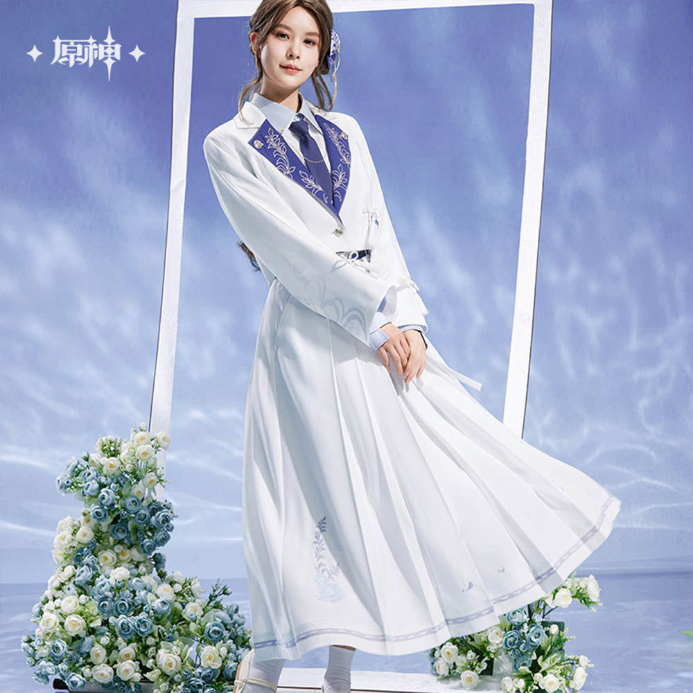 Genshin Impact Kamisato Ayato Impression Midi Skirt