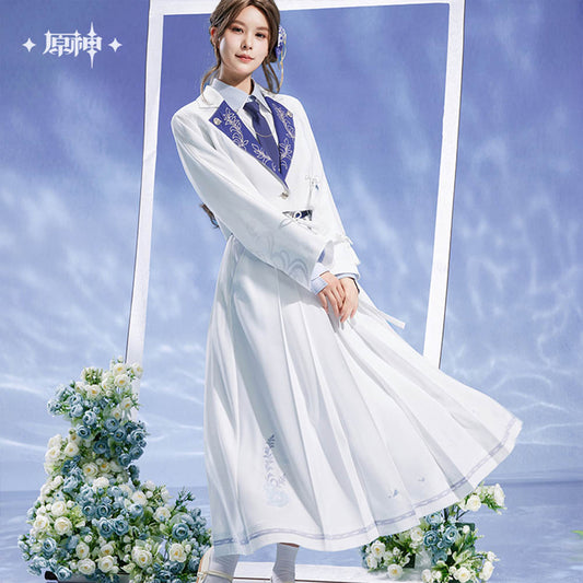 Genshin Impact Kamisato Ayato Impression Midi Skirt