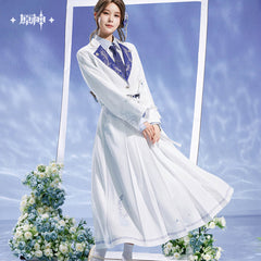 Genshin Impact Kamisato Ayato Impression Midi Skirt