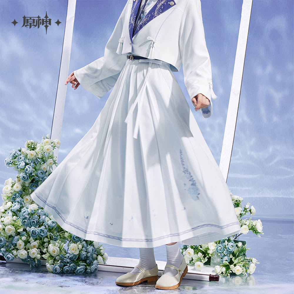 Genshin Impact Kamisato Ayato Impression Midi Skirt