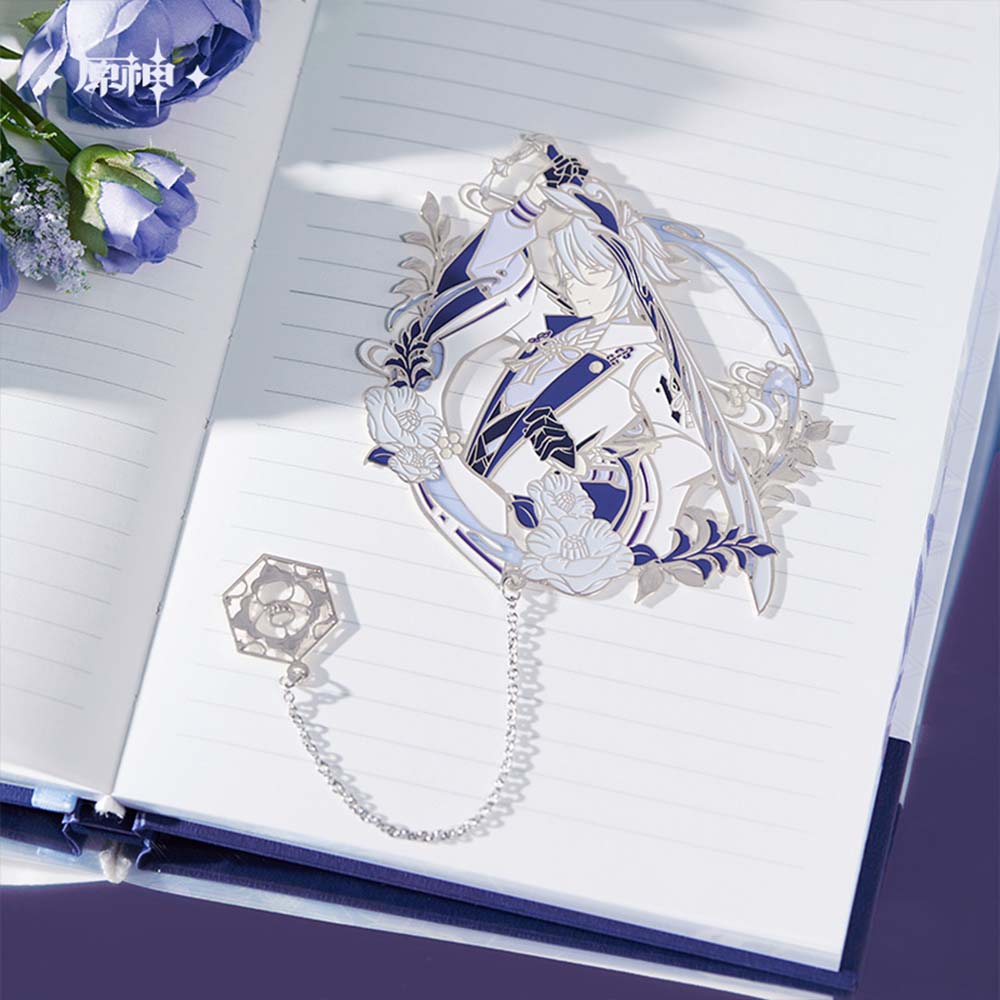 Genshin Impact Kamisato Ayato Impression Notebook Bookmark Gift Box