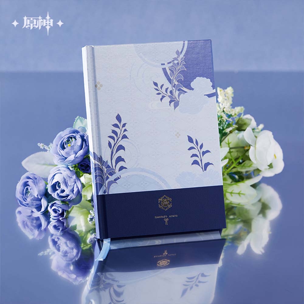 Genshin Impact Kamisato Ayato Impression Notebook Bookmark Gift Box