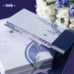 Genshin Impact Kamisato Ayato Impression Notebook Bookmark Gift Box