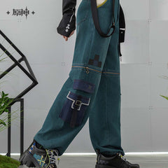 Genshin Impact Kinich Impression Detachable Cargo Jeans