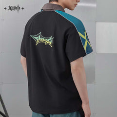 Genshin Impact Kinich Impression Unisex Short Sleeve Polo Shirt