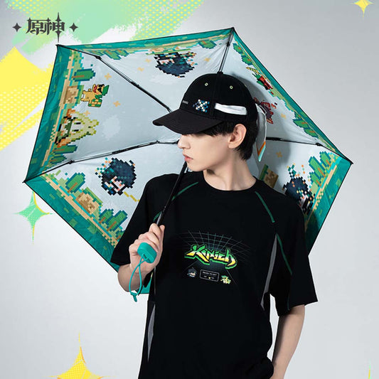 Genshin Impact Kinich Impression UV Sunshade Umbrella