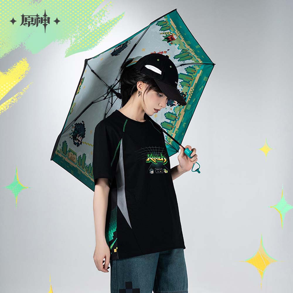 Genshin Impact Kinich Impression UV Sunshade Umbrella