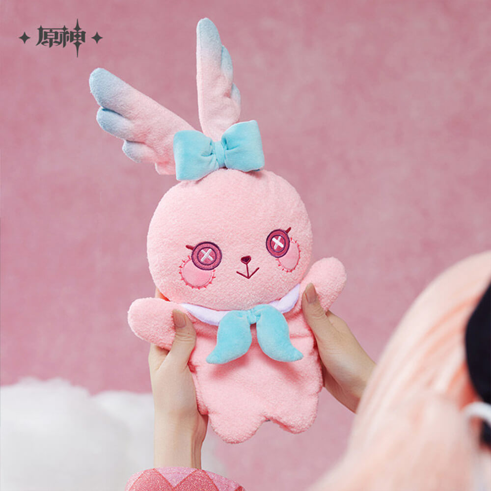 Genshin Impact Linnea Bunny Plush Hand Puppet