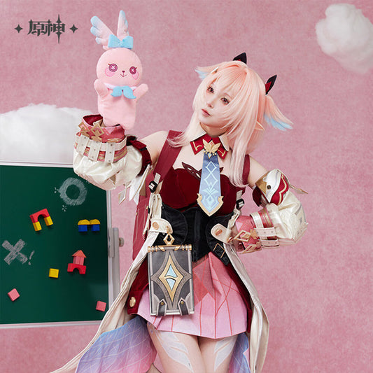 Genshin Impact Linnea Bunny Plush Hand Puppet