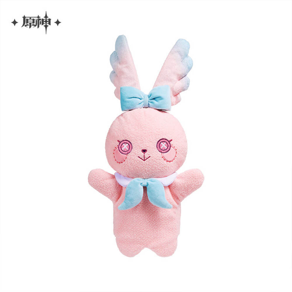 Genshin Impact Linnea Bunny Plush Hand Puppet