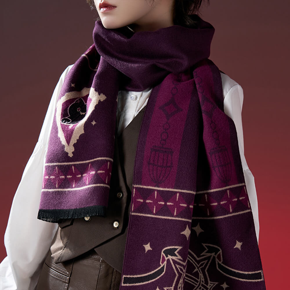 Genshin Impact Magic Show Series Lyney / Lynette Impression Scarf