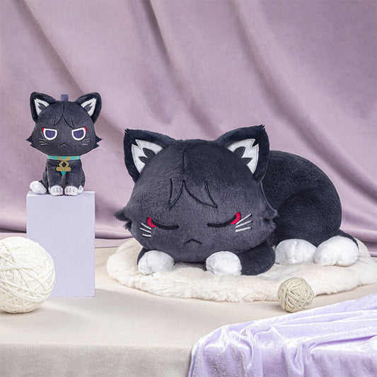 Genshin Impact Wanderer"Stray Cat in the Story" Plush Keychain & Sleeping Plush Doll