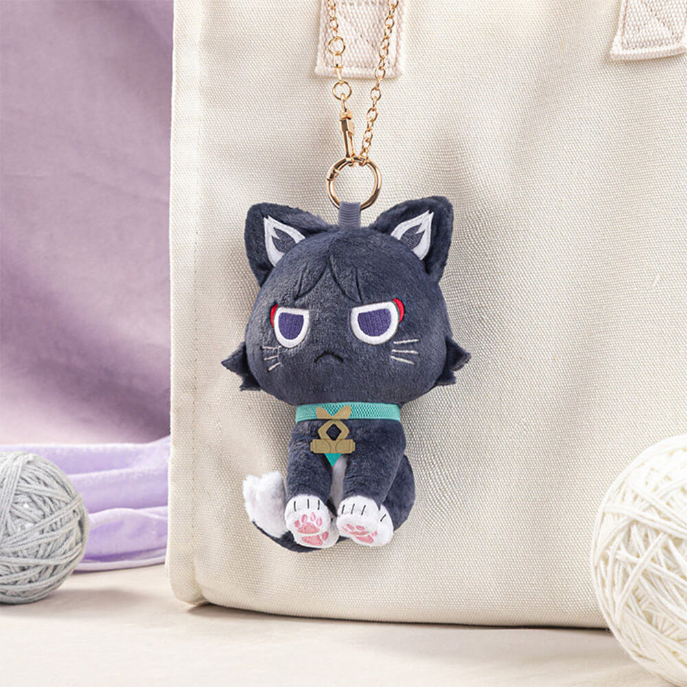 Genshin Impact Wanderer"Stray Cat in the Story" Plush Keychain & Sleeping Plush Doll