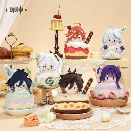 【 Pre order 】Genshin Impact Wonder Party Series Scented Plush Keychains