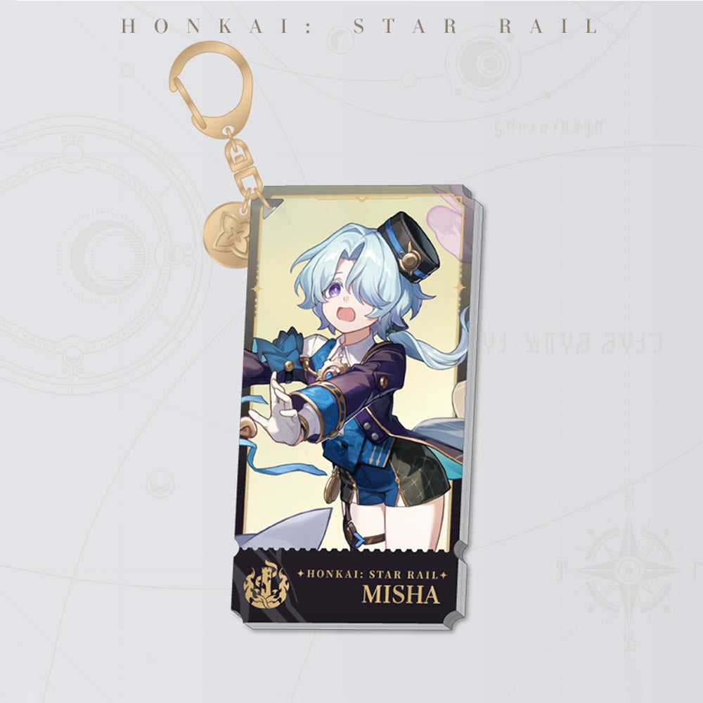 Honkai: Star Rail Destruction Path Character Keychain