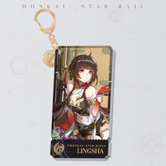 Honkai: Star Rail Abundance Path Character Keychain