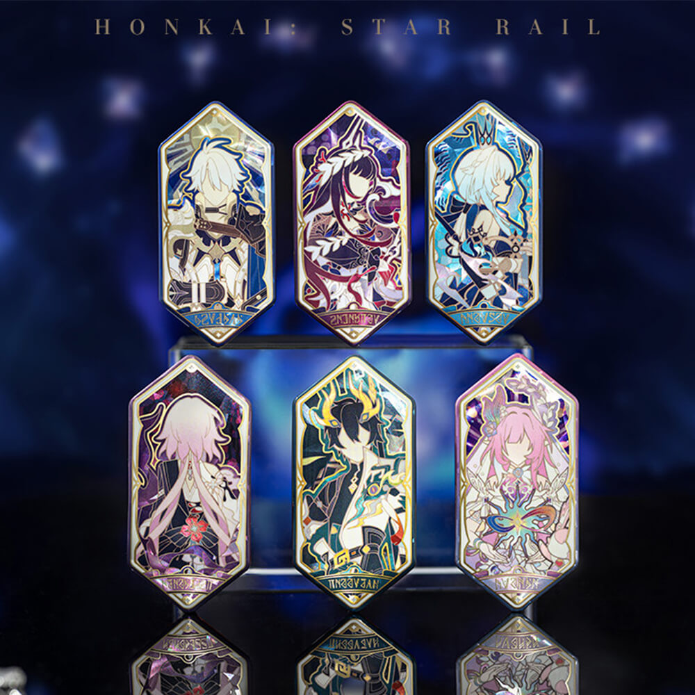 Honkai: Star Rail As I've Written Series Tinplate Badges