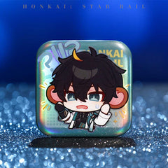 Honkai: Star Rail Square Cartoon Badges