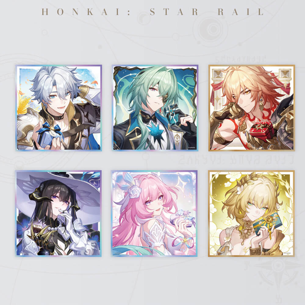 Honkai: Star Rail Cosmic Candy House Series Colored Paper