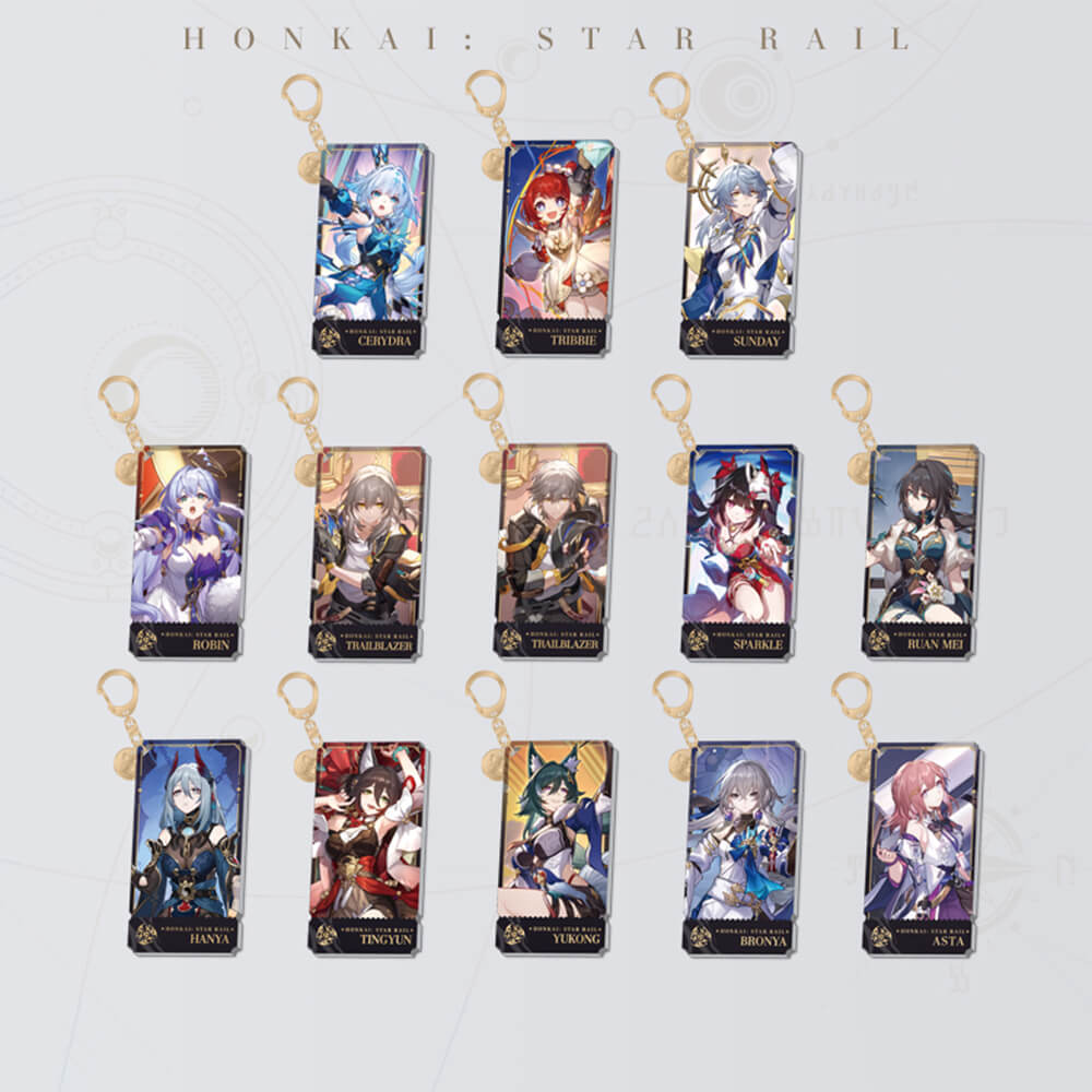 Honkai: Star Rail Harmony Path Character Keychain