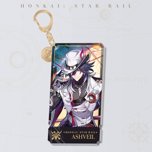 Honkai: Star Rail Hunt Path Character Keychain