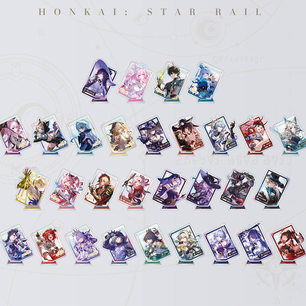 Honkai: Star Rail Interstellar Traval Series Acrylic Pendant