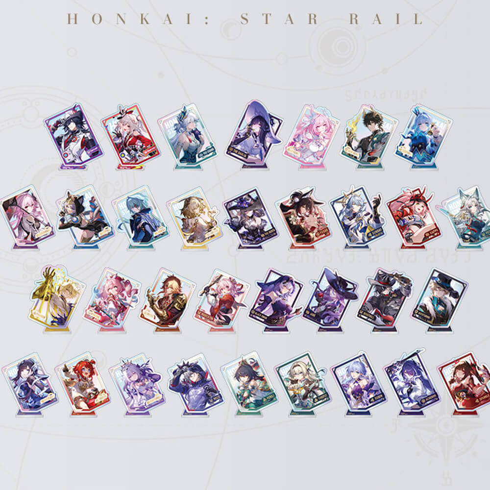 Honkai: Star Rail Interstellar Traval Series Acrylic Pendant