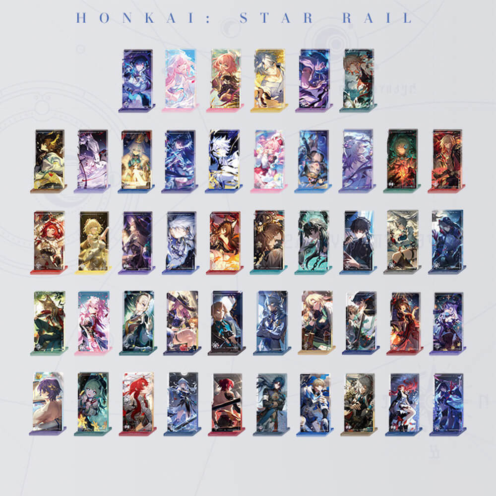 Honkai: Star Rail Light Cone Acrylic Block